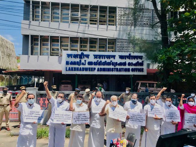 All about draft regulations in Lakshadweep and protests against them