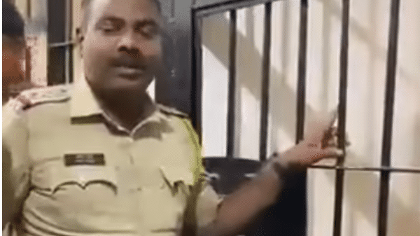 Prisoner shows police how he escaped from jail, video viral on social media