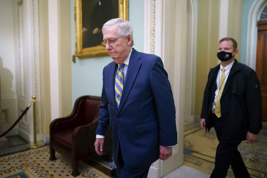 GOP’s Mitch McConnell offers short-term debt ceiling support to Democrats