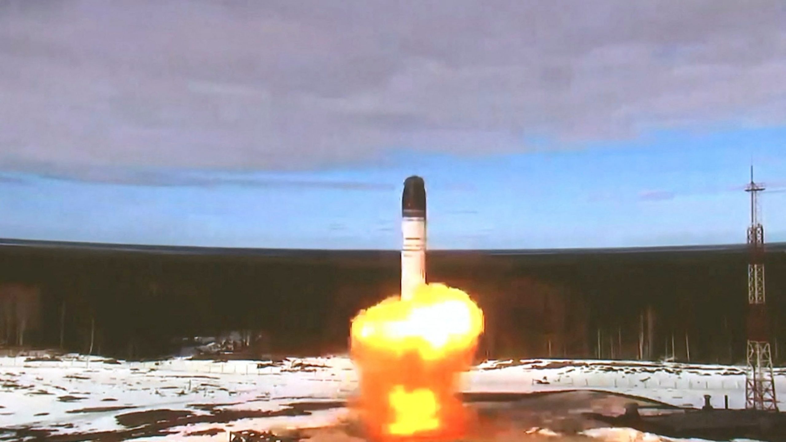 Watch: Russia’s Sarmat ballistic missile tests show strength against West