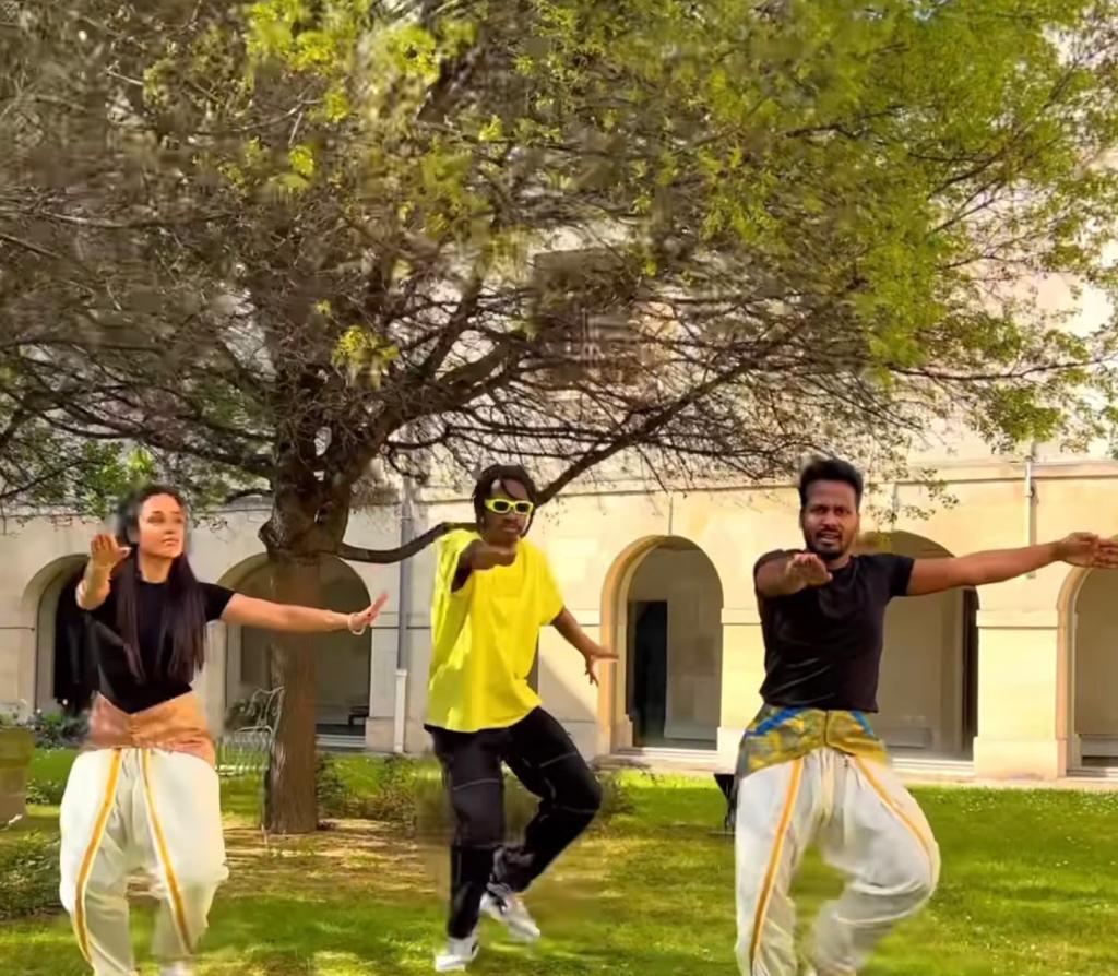 Watch: French man performing Bharatnatyam to a Tamil song goes viral