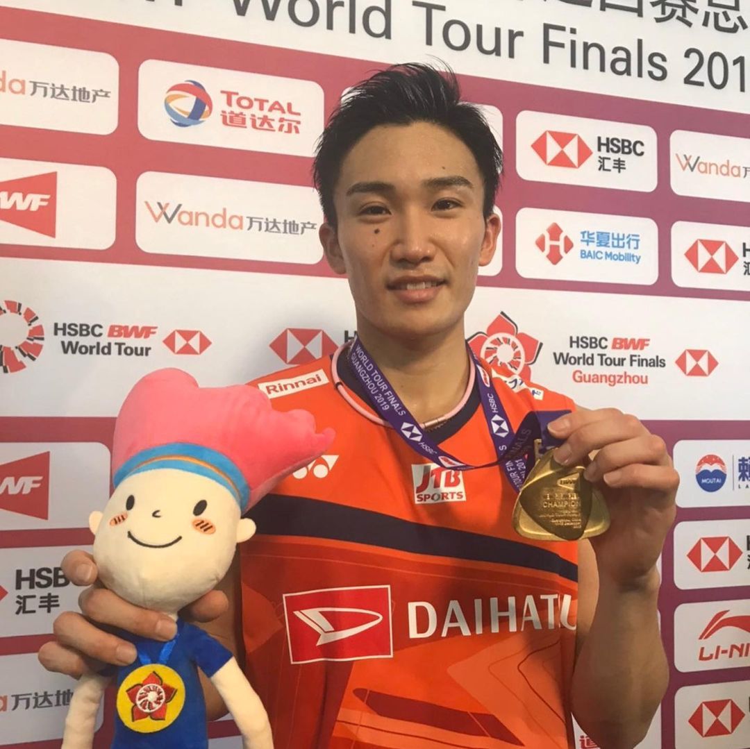 World badminton No. 1 Kento Momota wins on return after surviving car crash