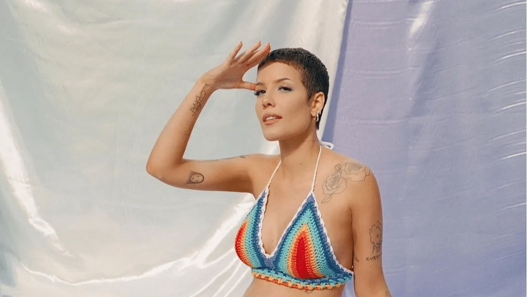 Singer Halsey drops cover for her next album, aims to celebrate pregnant and postpartum bodies