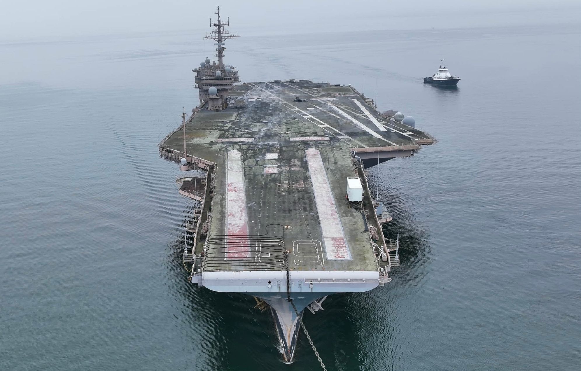 The tale of USS Kitty Hawk: Once a naval icon, now sold for cents
