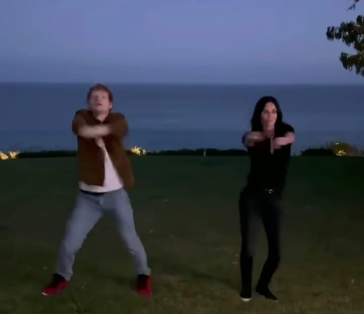 Ed Sheeran replaces Friends’ David Schwimmer for Monica-Ross dance 2.0