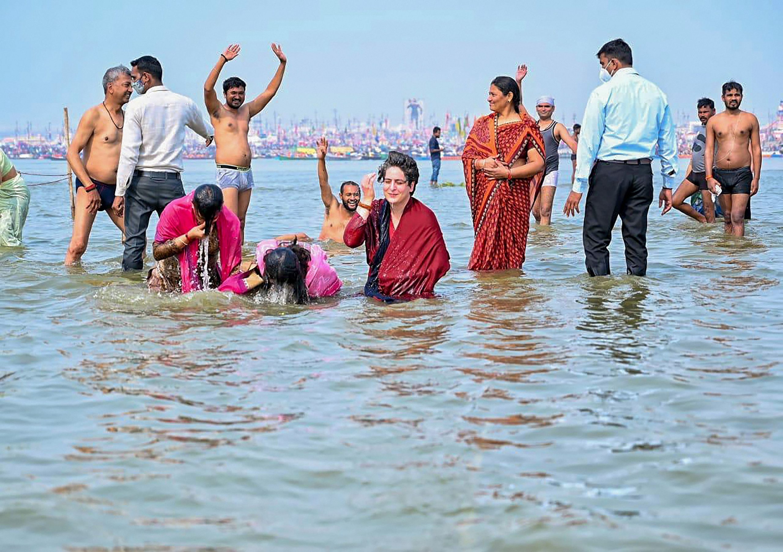 Why Priyanka Gandhi’s holy dip should worry BJP
