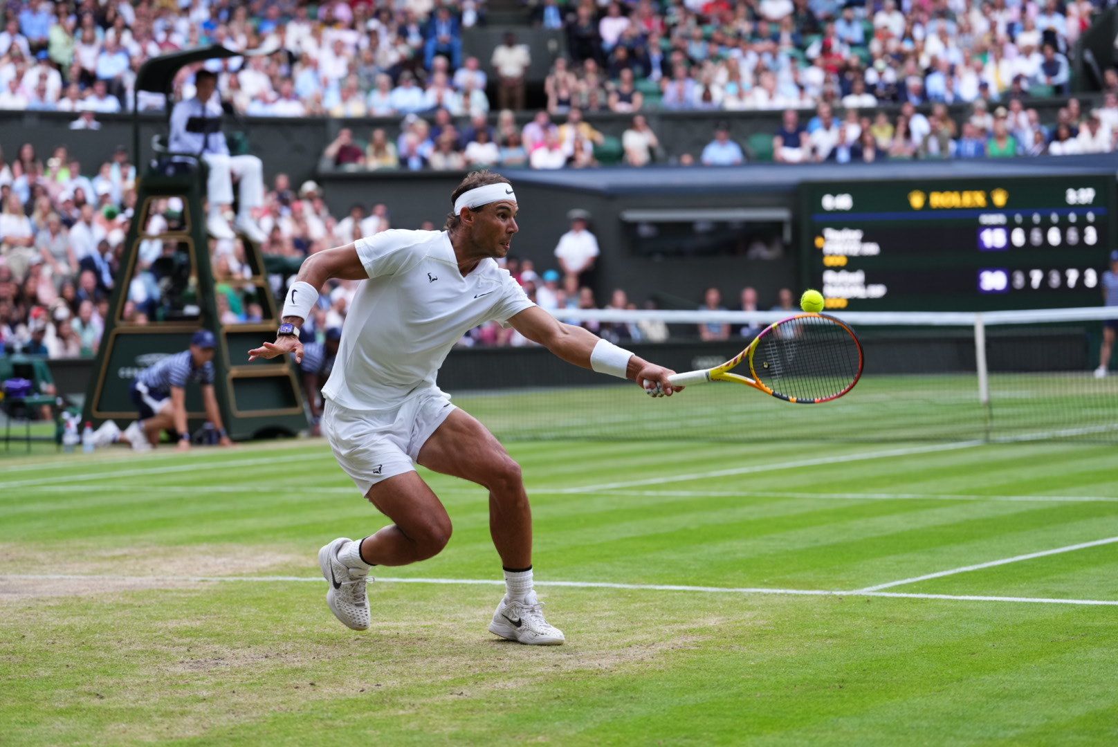 With 7 mm abdominal tear, Rafael Nadal’s Wimbledon hopes hang by a thread