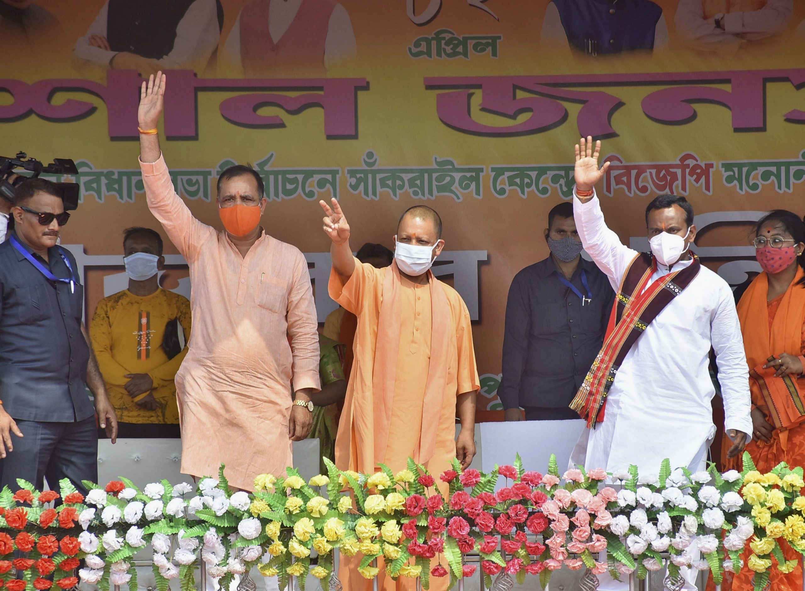 No ‘paribartan’ in West Bengal under Trinamool Congress: Yogi Adityanath