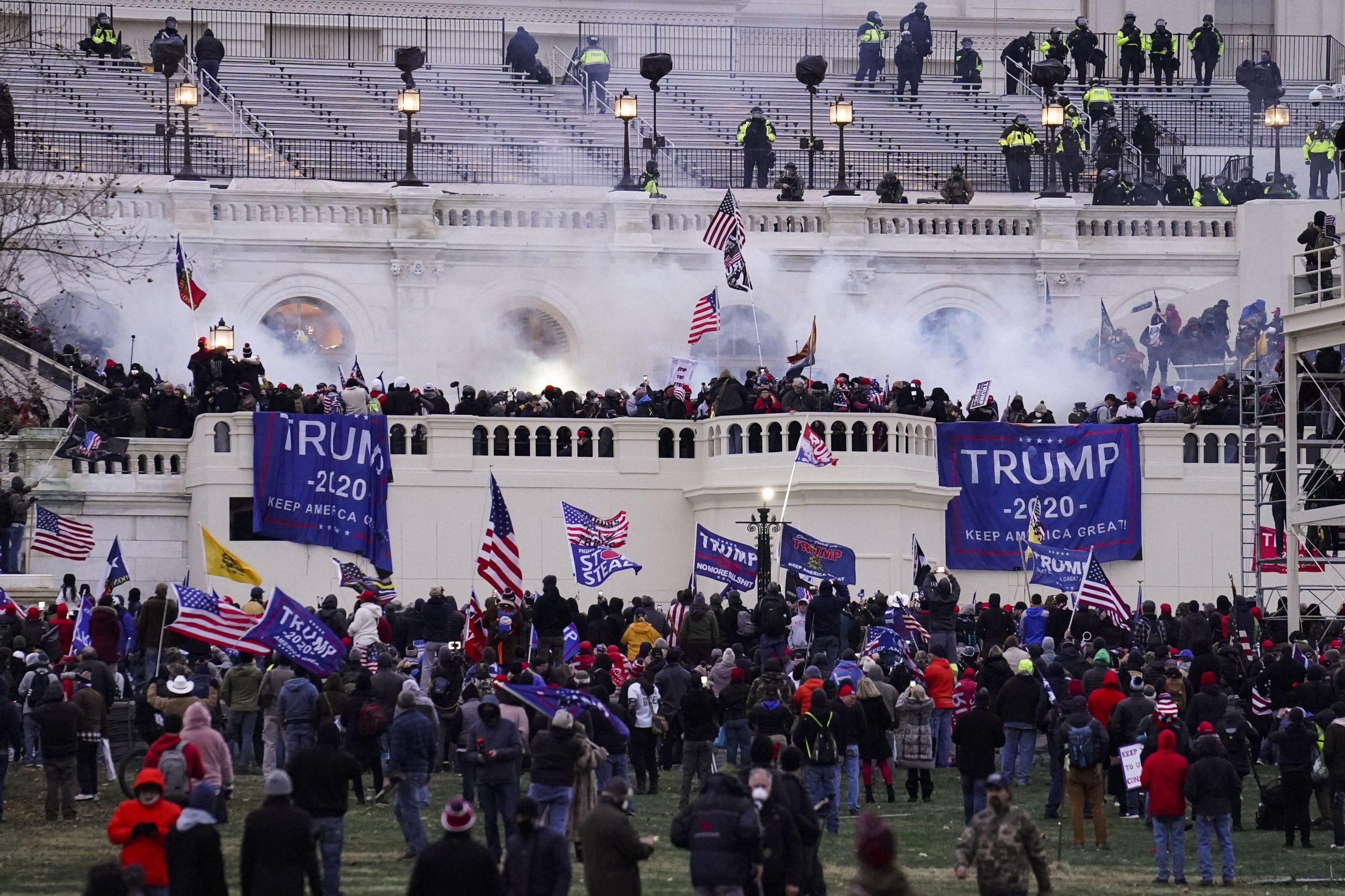 First federal charges filed against pro-Trump rioters after US Capitol breach