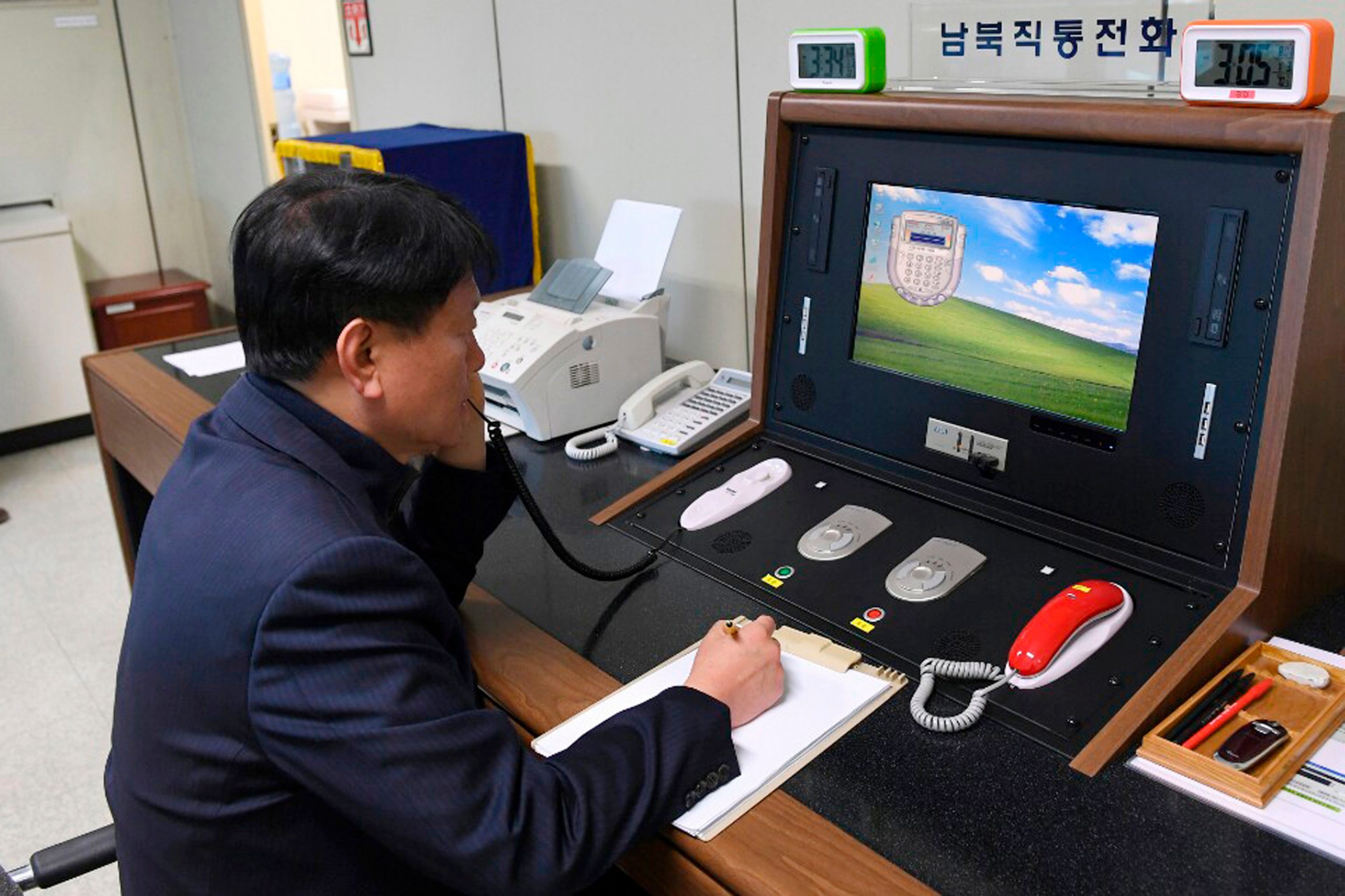 ‘Conditional’ olive branch: North Korea restores hotline with South Korea