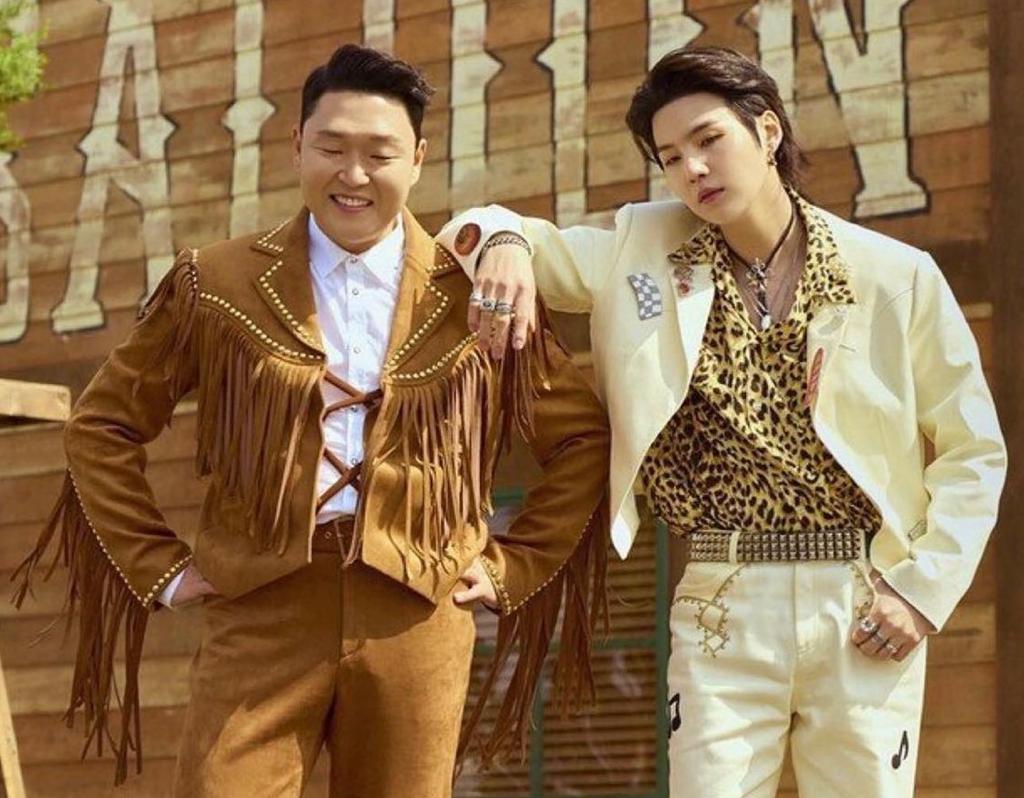 PSY reveals how BTS’ Suga contacted him about ‘That That’ collab