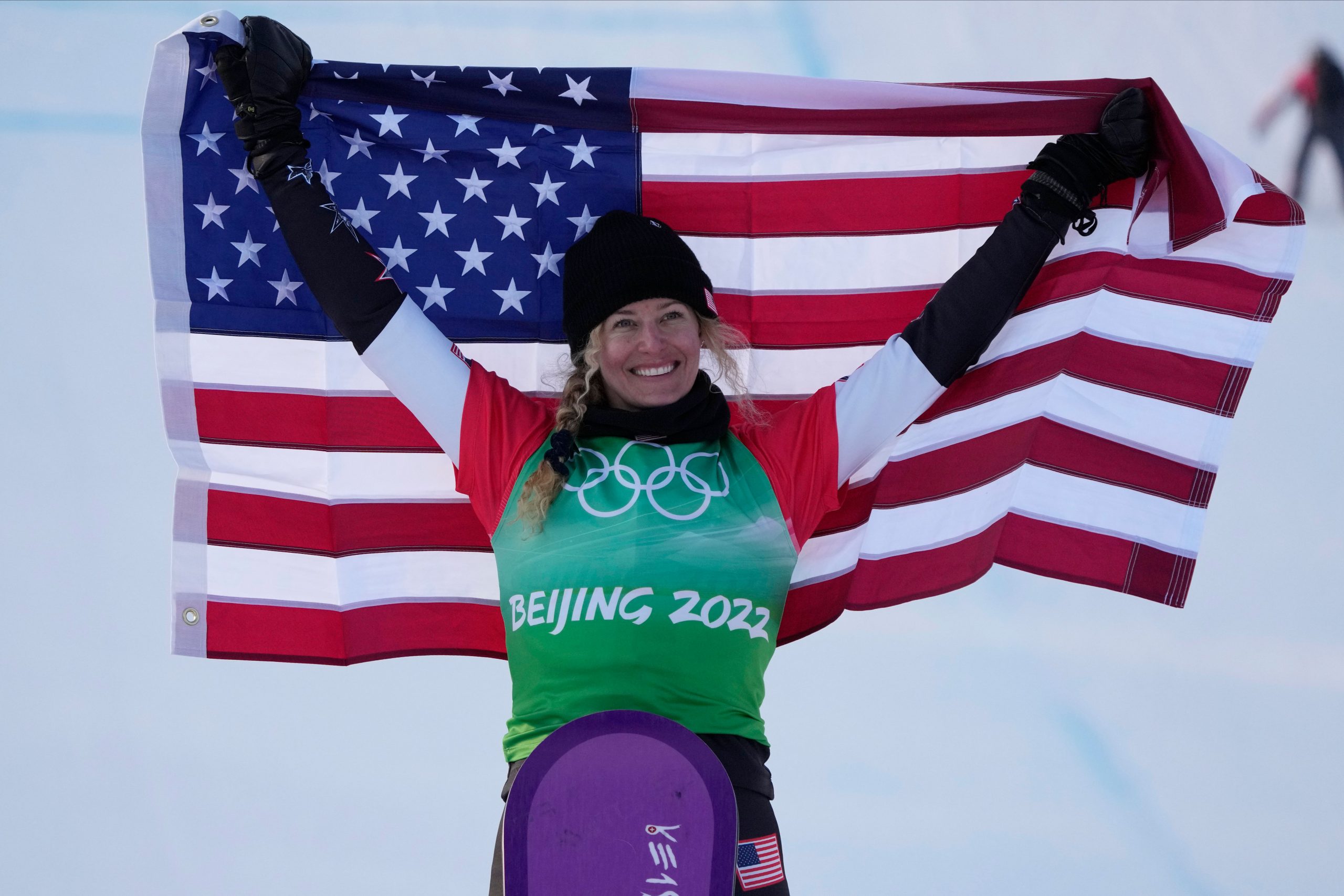 Winter Olympics 2022: Snowboardcross rider Lindsey Jacobellis earns 1st US gold in Beijing