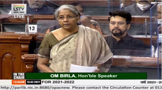 Budget 2021 a blend of stimulus and reforms: Nirmala Sitharaman in Lok Sabha