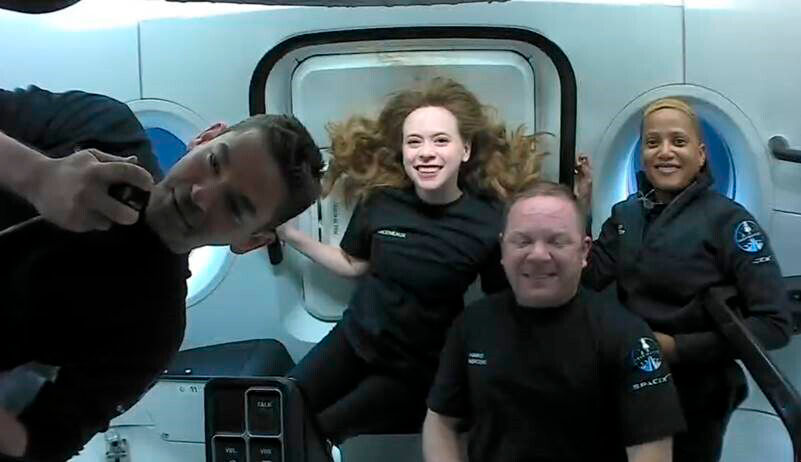 A little twirling and some Ukulele: Here’s what the crew did on SpaceX’s spaceflight