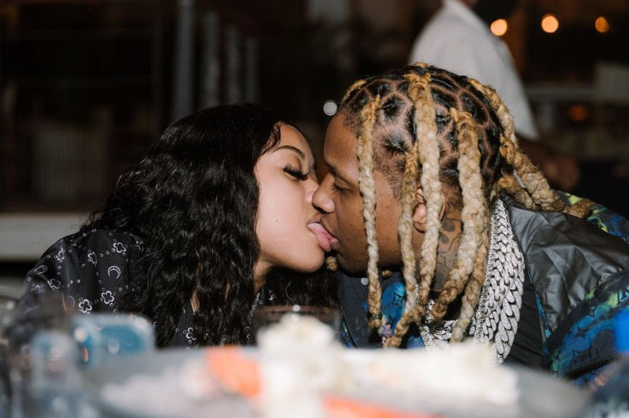 Lil Durk proposes to longtime girlfriend India Royale at Chicago concert