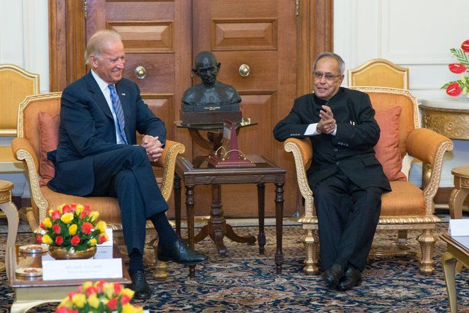 Pranab Mukherjee believed India, US should solve global issues together: Joe Biden