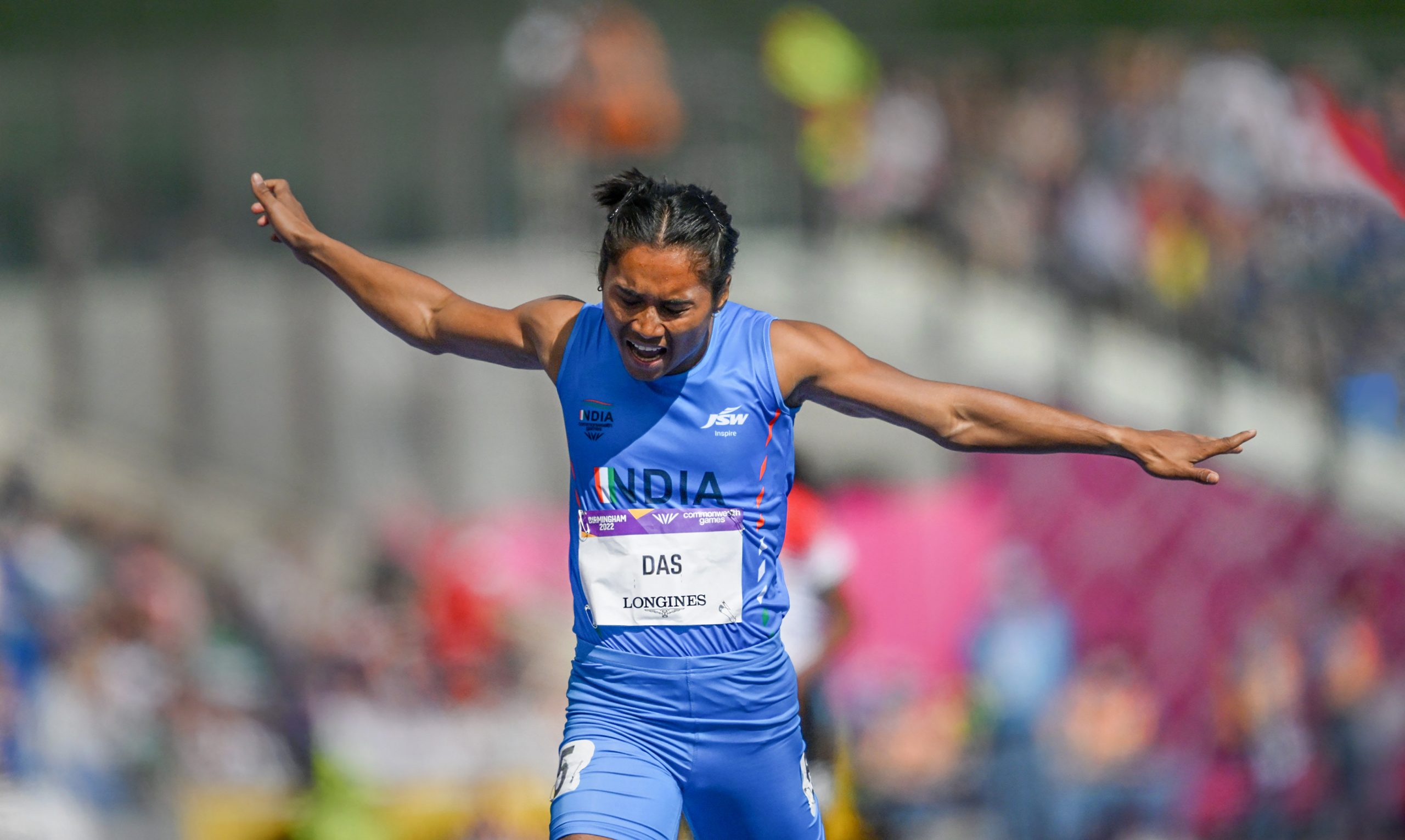Watch: Hima Das qualifies for women’s 200m sprint semifinals at CWG 2022