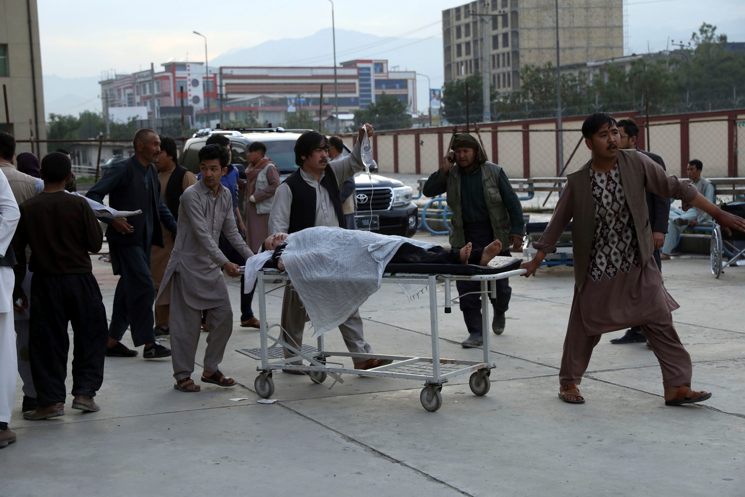 Death toll rises to 50 from blasts near Afghan girls’ school