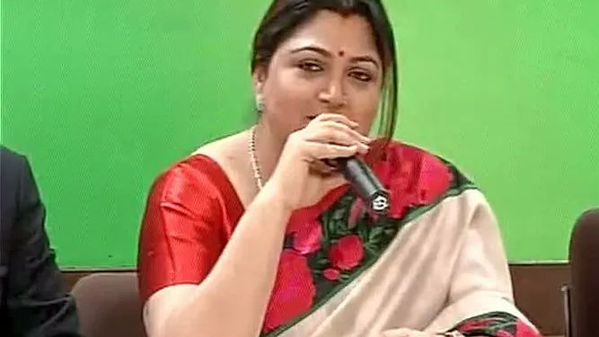‘Pushed and suppressed’: Kushboo Sundar resigns from Congress, likely to join BJP