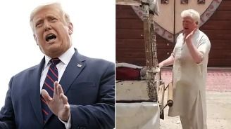 Donald Trump in Pakistan selling kulfi? Watch here