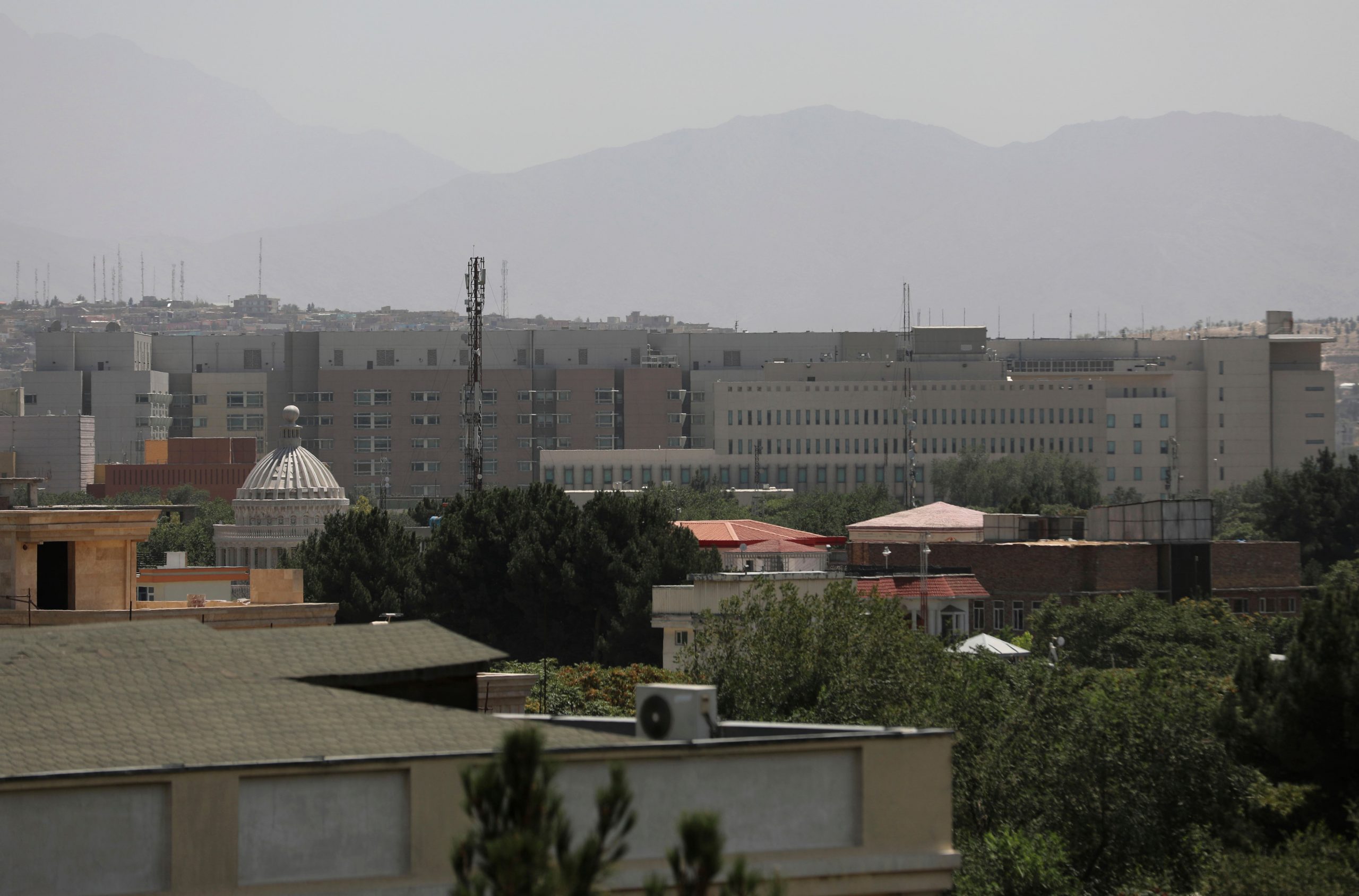 Two explosions reported near US embassy in Afghanistan’s Kabul