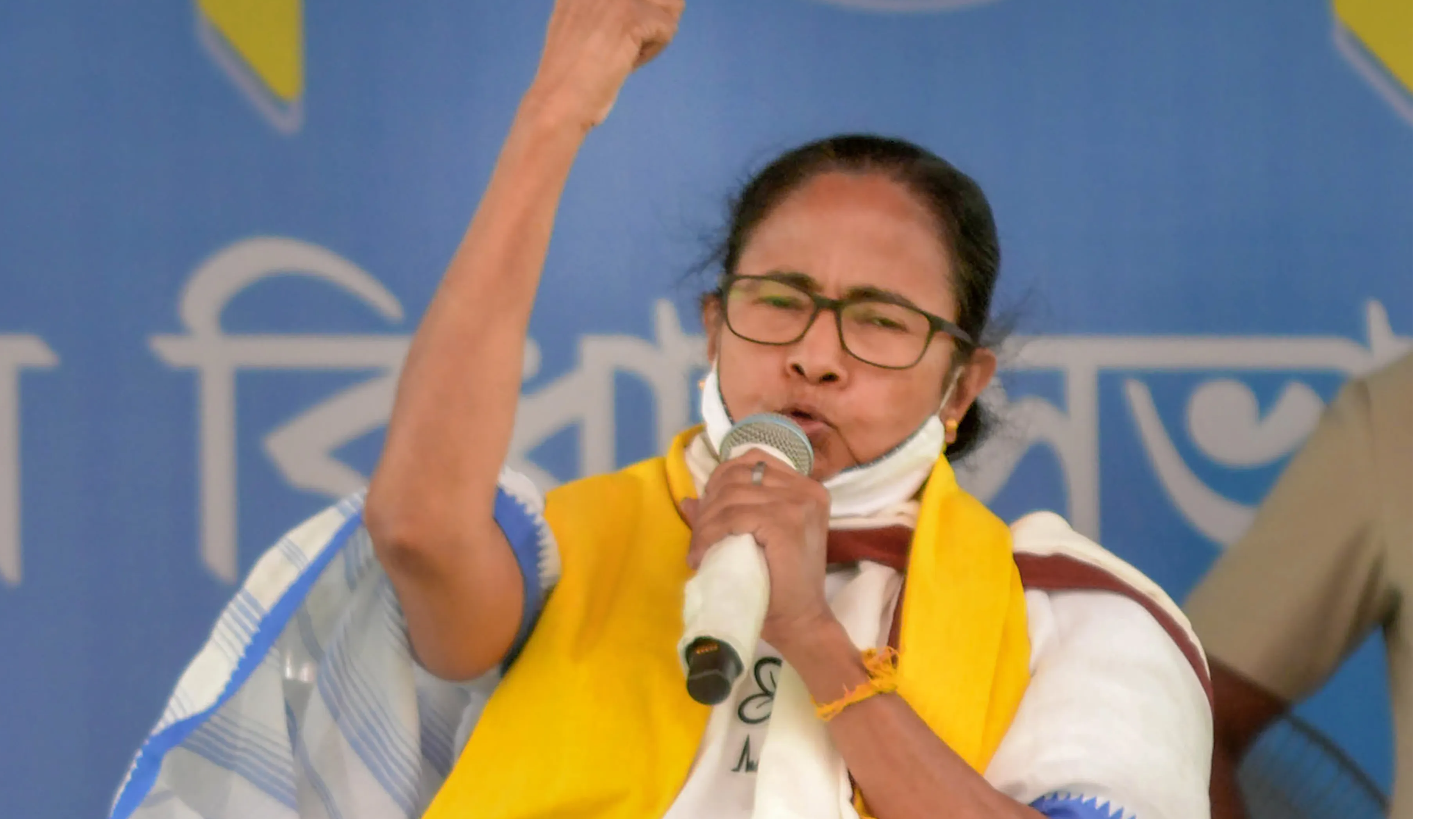 Not more than 25 seats: Mamata Banerjee’s dig at ‘dada with chubby cheeks’
