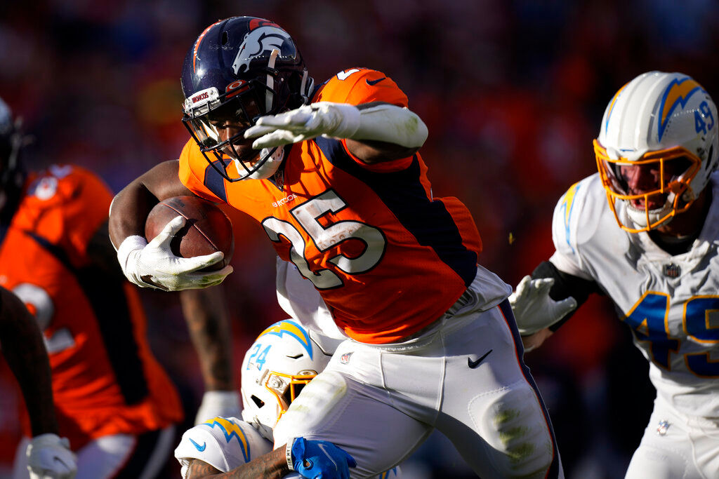 NFL: Denver Broncos running back Melvin Gordon listed as doubtful for Kansas City Chiefs clash