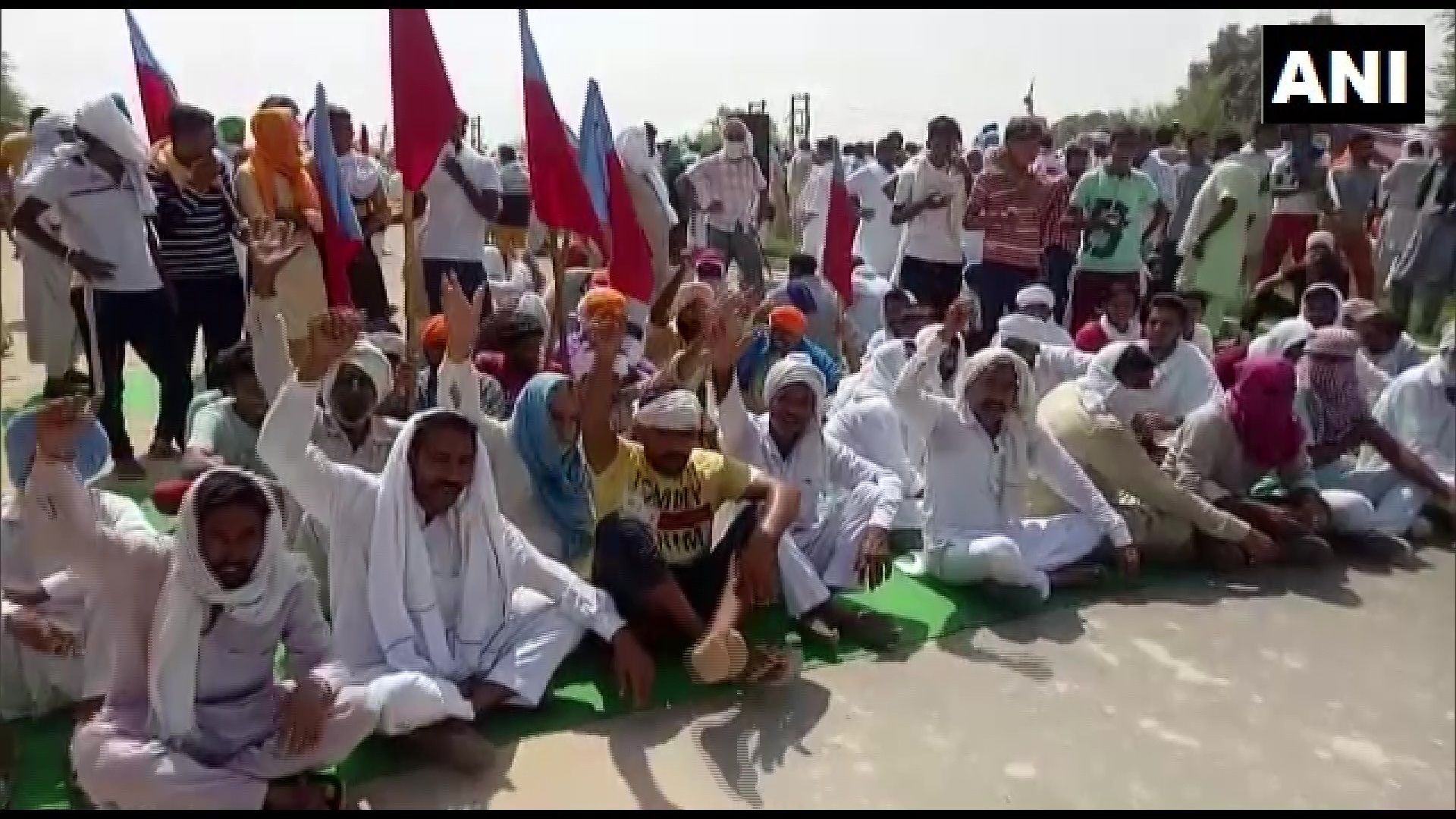 Farmers protest against agri bills in Haryana, Punjab
