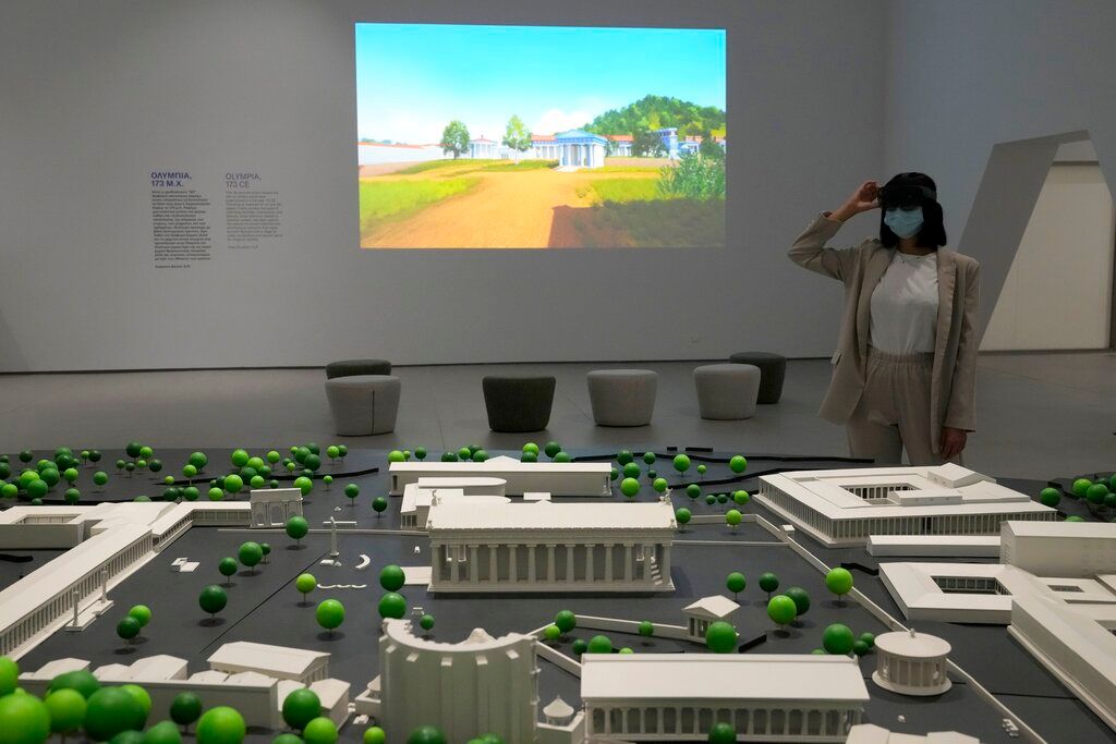 Olympics birthplace revived by augmented reality project