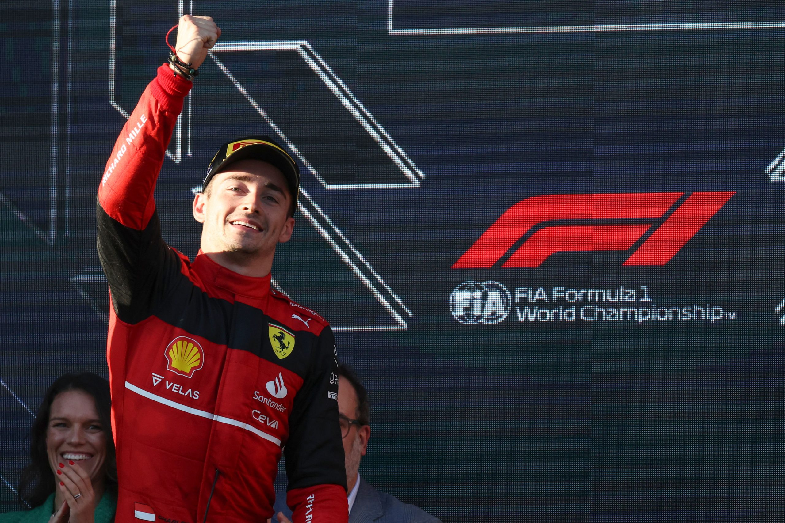 Australian Grand Prix: Charles Leclerc zooms into first place with Ferrari