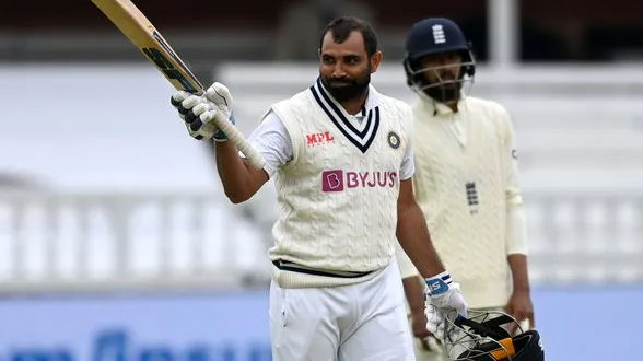 Mohammed Shami brings up 2nd Test fifty as India stretch lead vs England