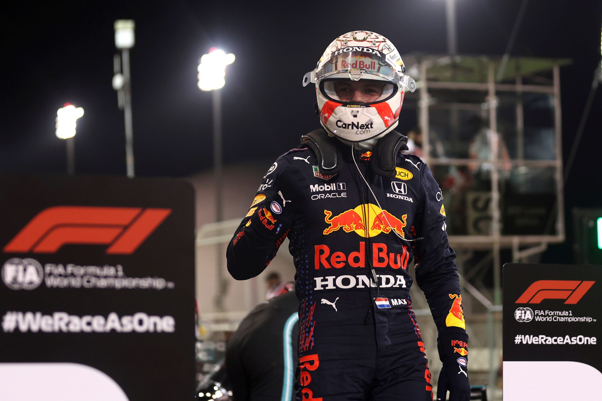 Verstappen beats Hamilton to pole at season-opening Bahrain Grand Prix
