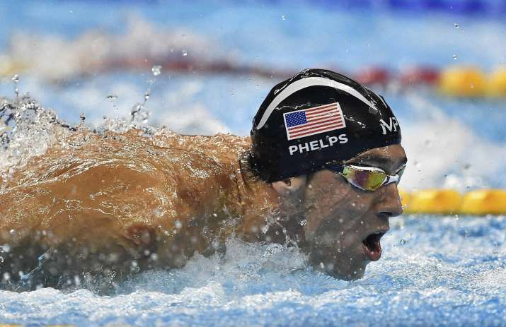 ‘Four or five out of 10’: Michael Phelps rates substance-free 2021 Olympics