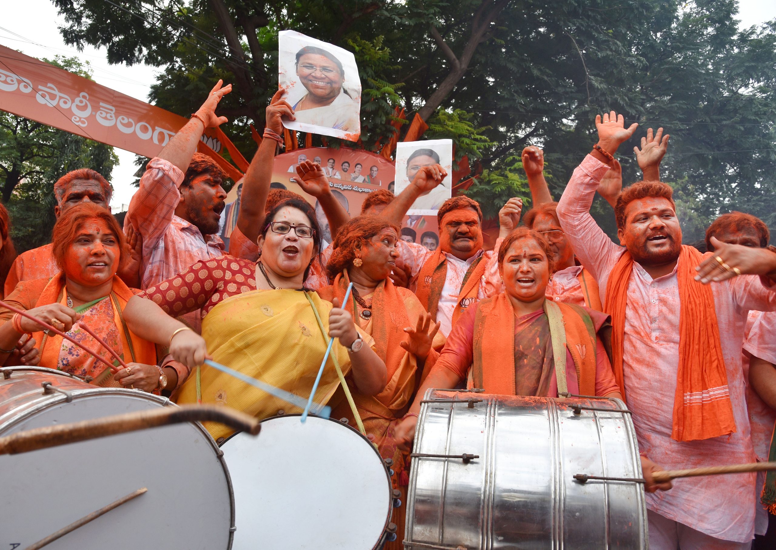 Watch: India celebrates Droupadi Murmu, its first tribal President