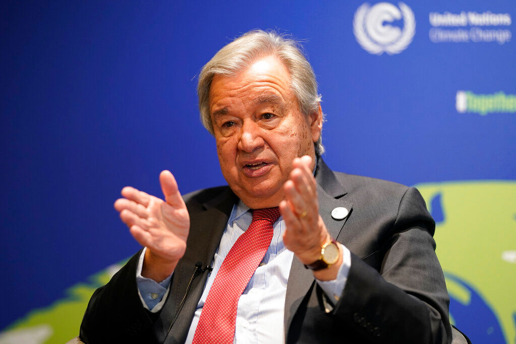 UN chief says global warming goal on ‘life support’