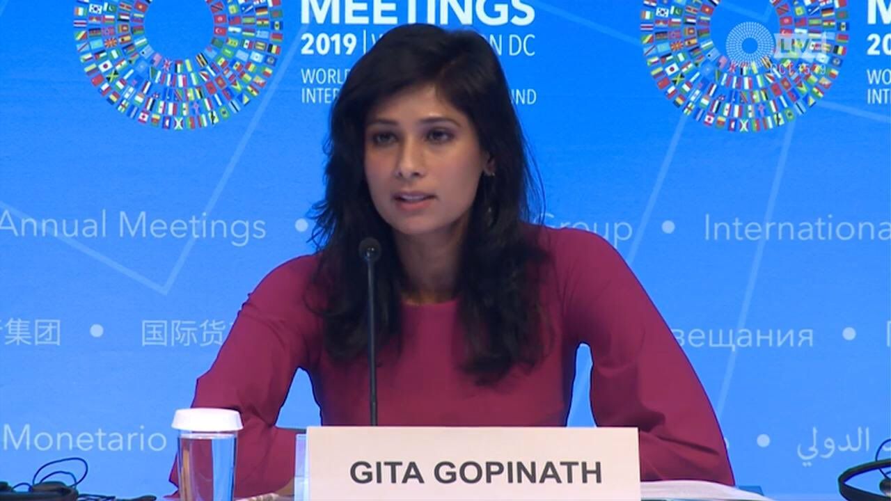‘There’s a buffer’: Why IMF’s Gita Gopinath thinks risk of a recession is low