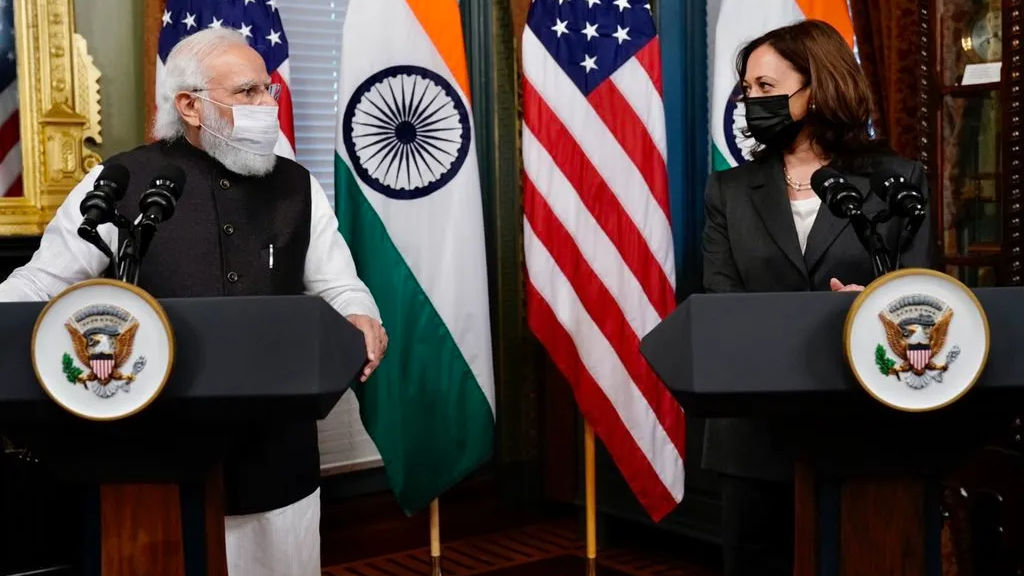 PM Narendra Modi invites US VP Kamala Harris to visit India