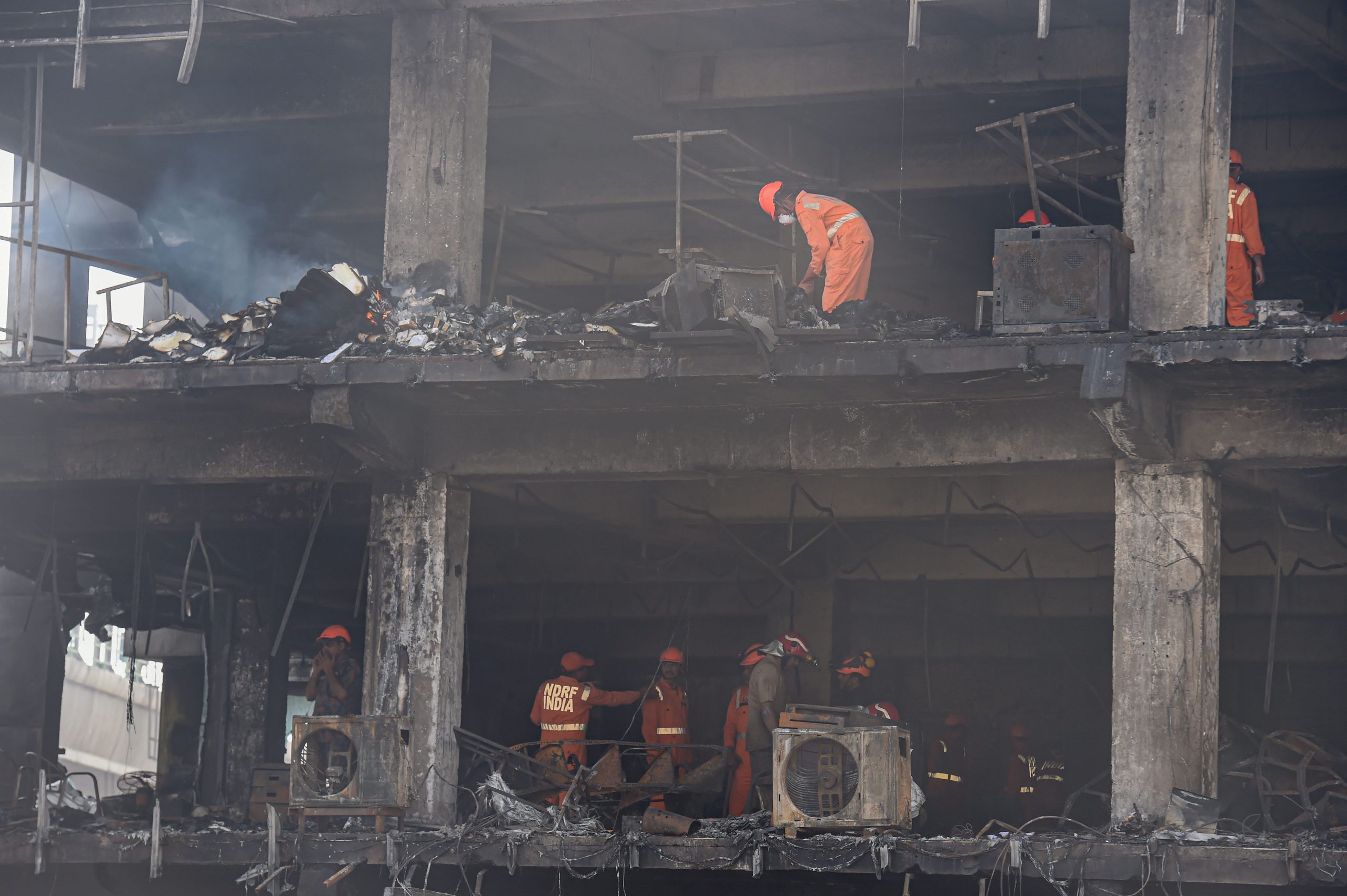 Delhi Mundka fire update: Delhi CM Arvind Kejriwal announces compensation, building owner on the run