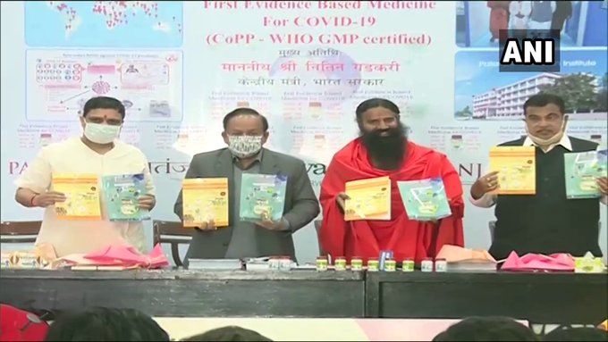Ramdev releases ‘evidence-based’ research papers on COVID-19 drug Coronil