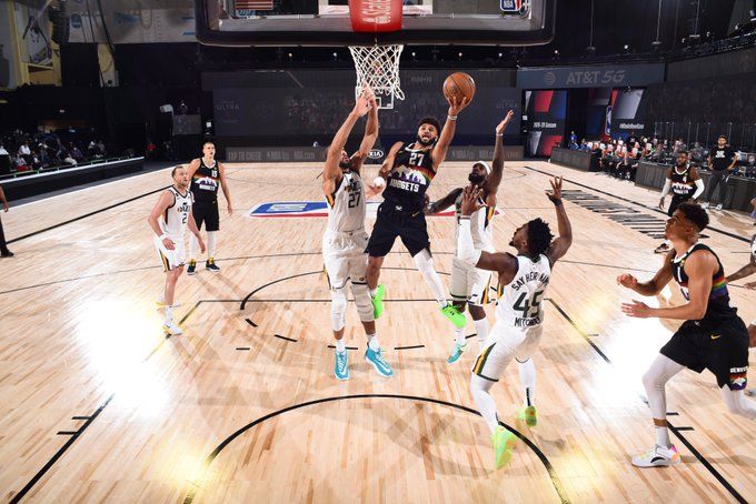 NBA Playoffs: Jamal Murray scores 36 as Denver Nuggets beat Utah Jazz in series opener