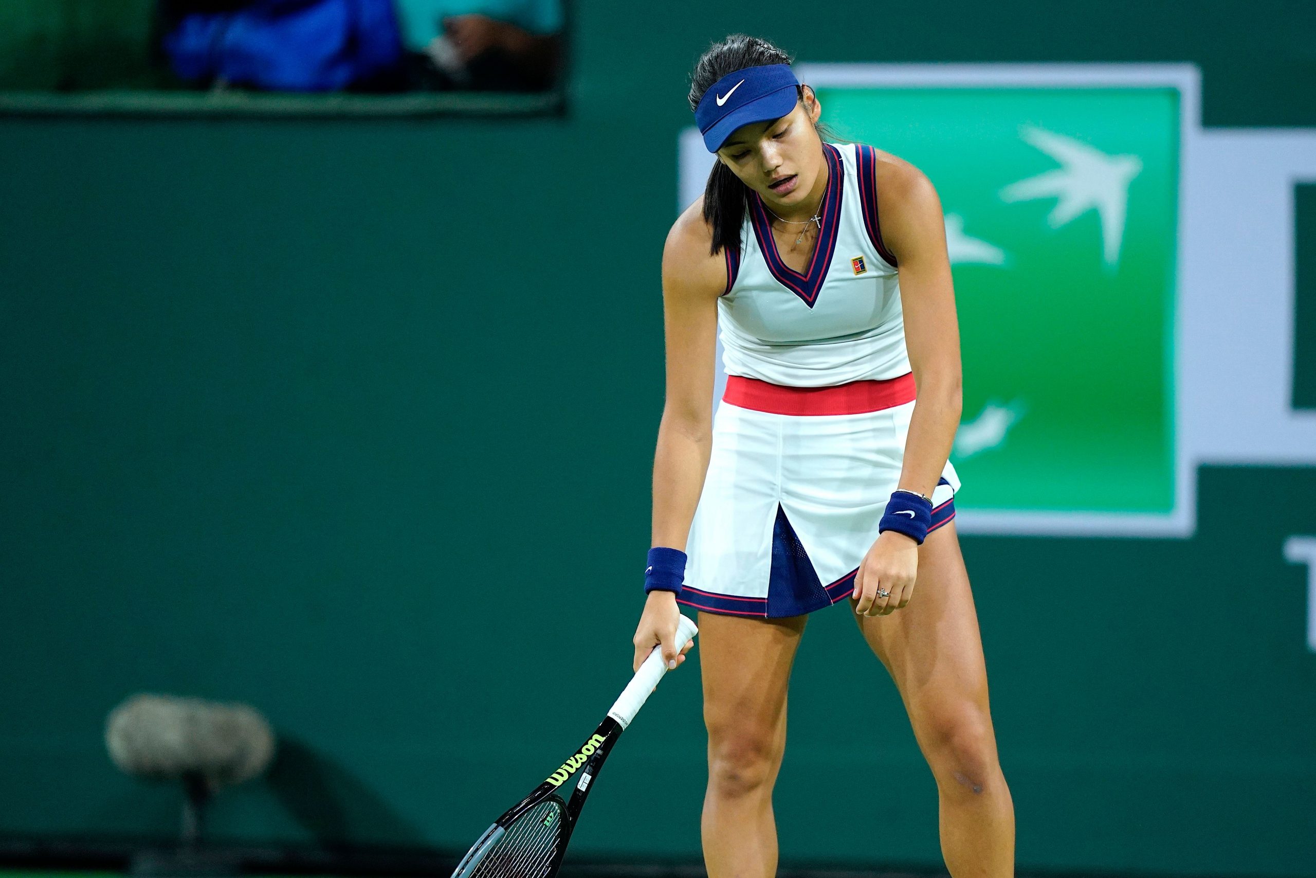 Emma Raducanu beaten in 1st competitive game since US Open title