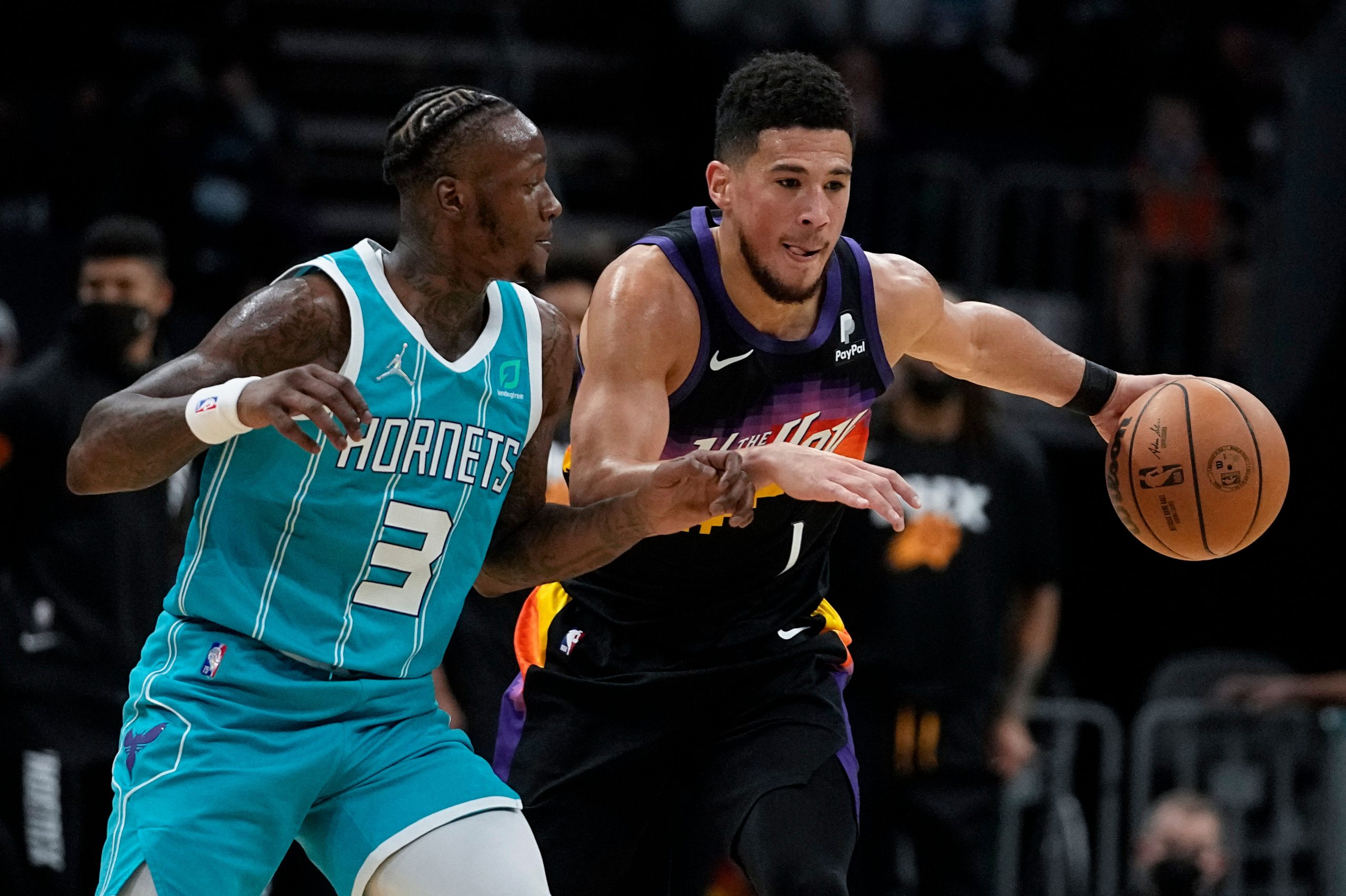 NBA: Booker scores 24 points, depleted Suns rout Hornets 133-99