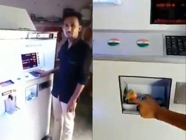 Watch: This ‘Pani Puri ATM’ in Gujarat is every foodie’s dream