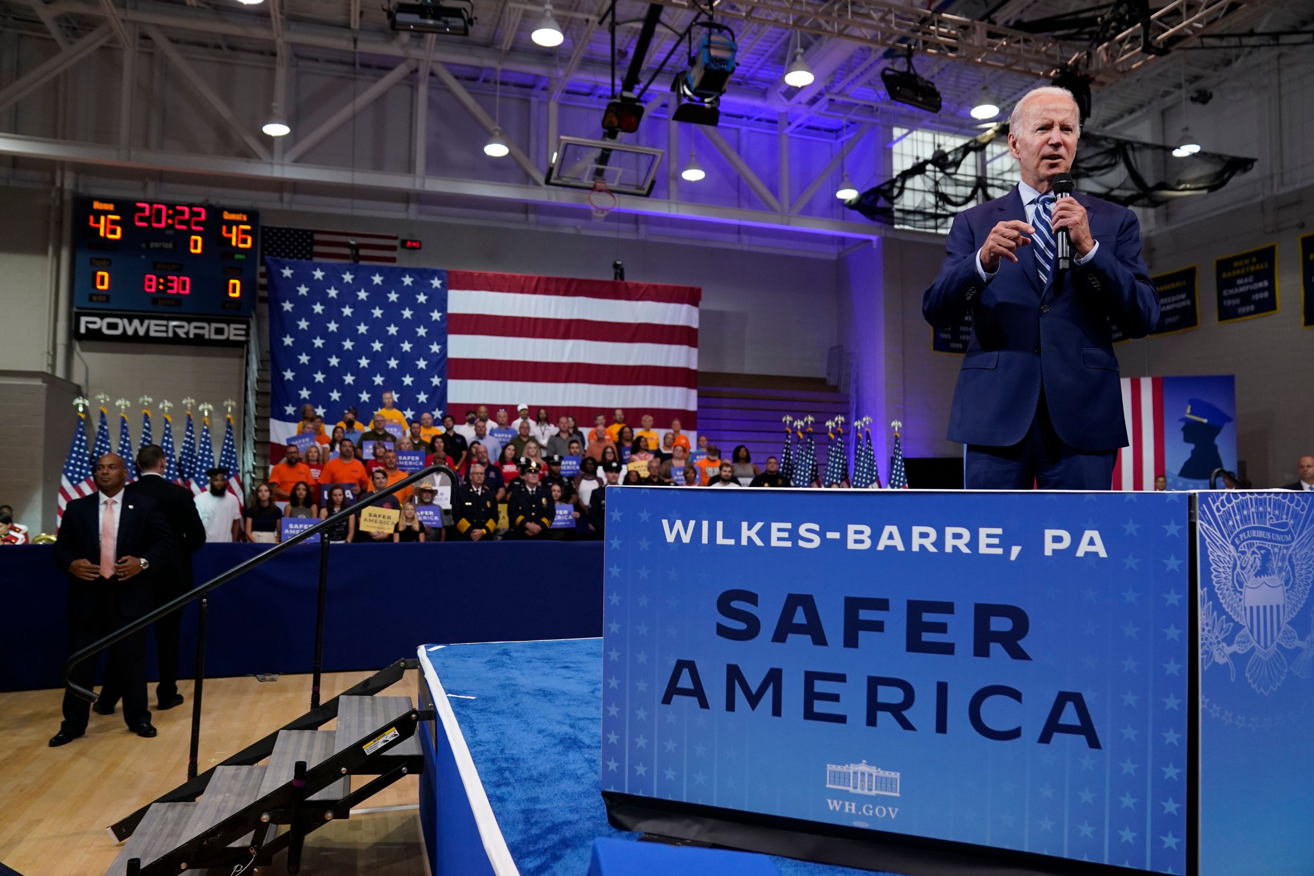 Joe Biden says right-wing Americans need F-15s to fight, not guns