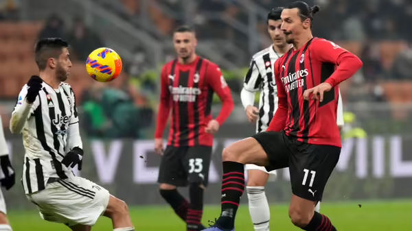 Serie A: Milan loses Ibrahimovi to injury in 0-0 draw against Juve