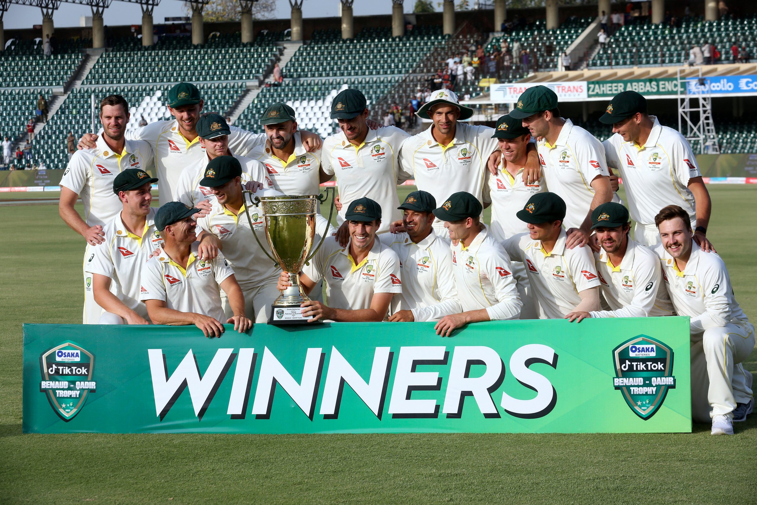 Pat Cummins lauds Australia’s batting after historic test series win vs Pakistan