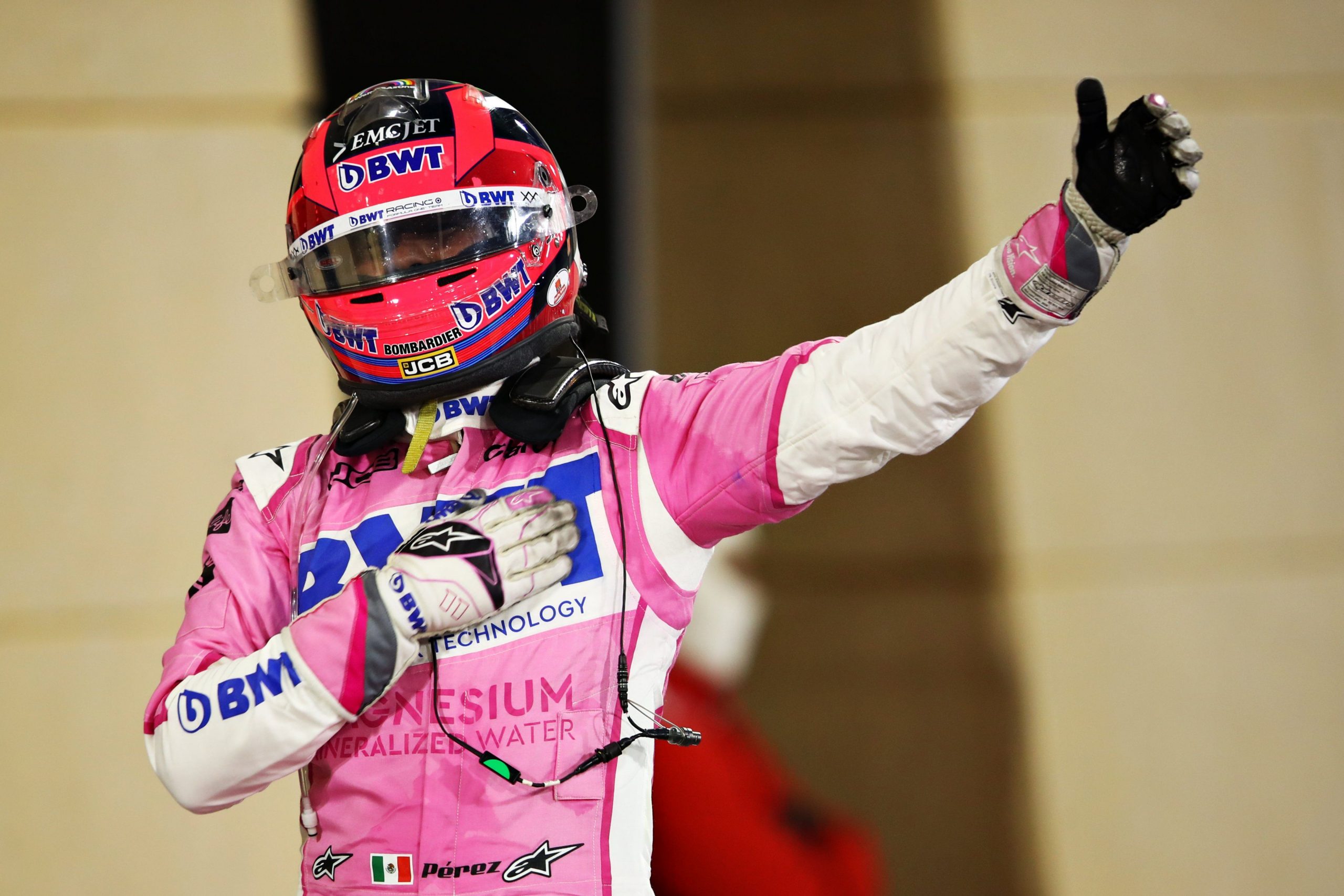 Sergio Perez clinches maiden F1 win from last position at Sakhir Grand Prix