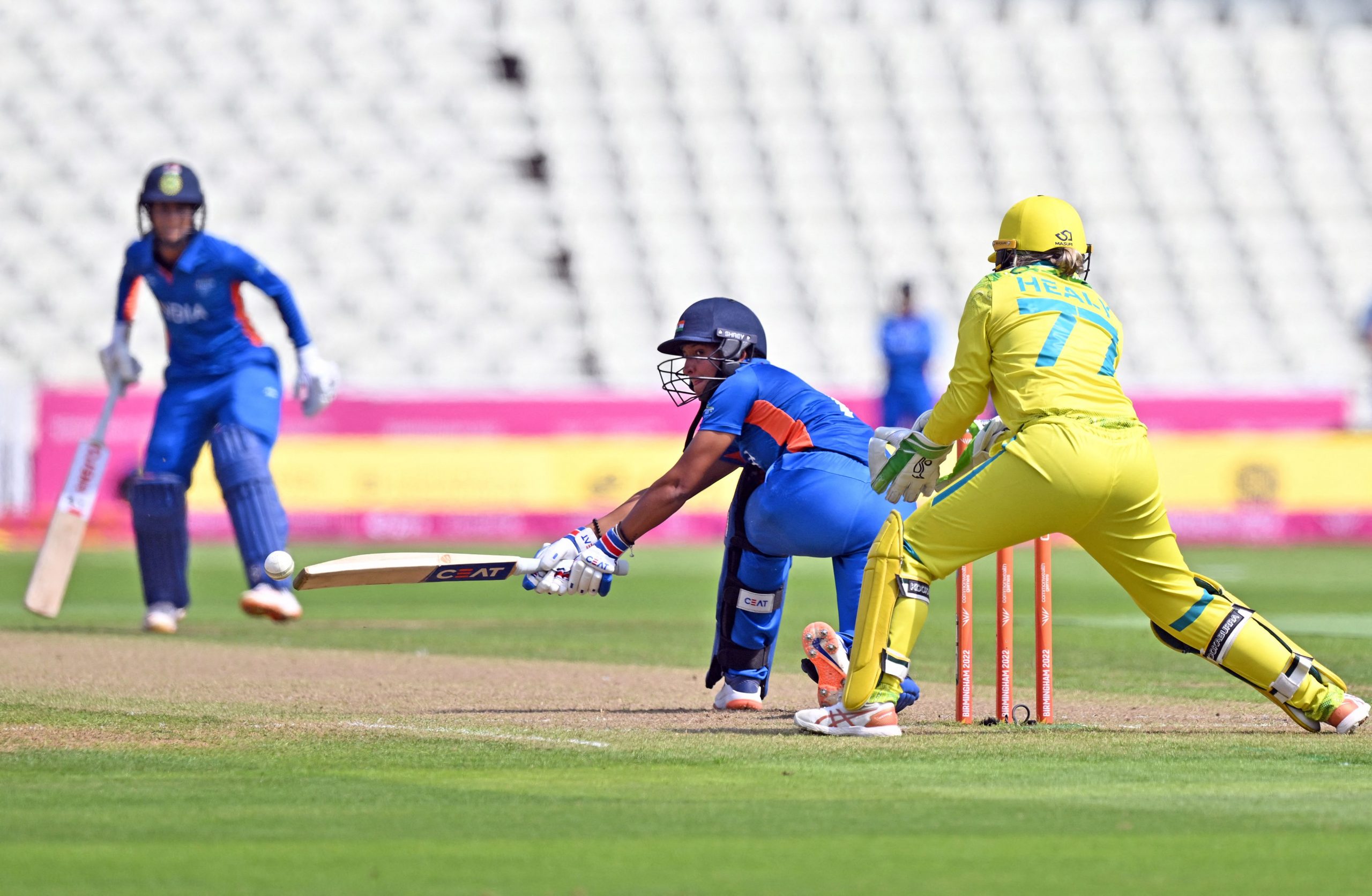 Watch: Harmanpreet Kaur becomes first Indian woman to score 50 in Commonwealth Games