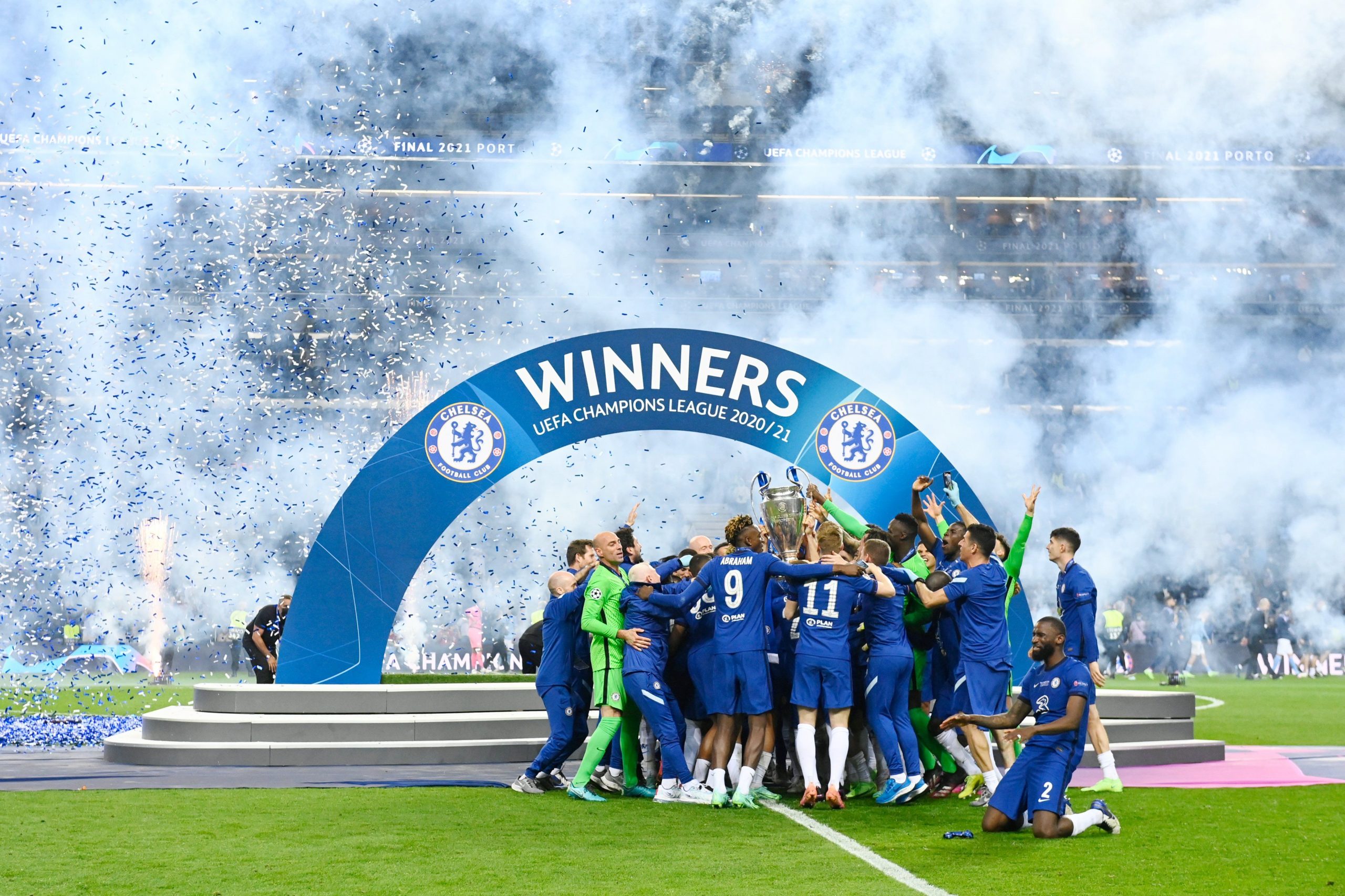 Europe is Blue. Chelsea’s Champions League glory makes fans go ecstatic