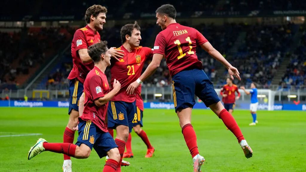 Ferran Torres’ team goal header against Italy sends shockwaves | Watch